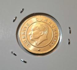 635// 25 Kuruş Altın sarısı 2023