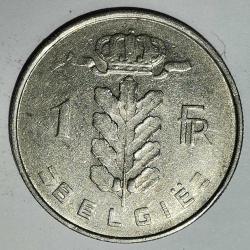BELÇİKA  1963   1  FRANK