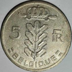 BELÇİKA  1963   5  FRANK