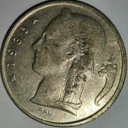 BELÇİKA  1963   5  FRANK