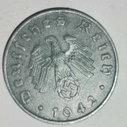 NAZİ ALMANYASI  1942 E    10  PFENNIG