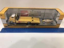 “M2 Machines Coca-Cola Lisanslı 1958 Dodge COE Truck & Belly Tanker – Kutulu Koleksiyonluk Set”