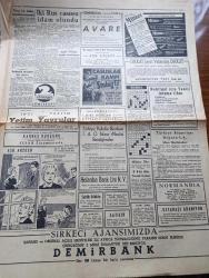 Hürriyet Gazetesi - Turkish Newspaper - 9 Mart 1955 - iki Rus casusu Ivan Adamidi ile Nikolay Antonof sabaha karşı 2.30'da Erzurum'da idam edildi - Londra büyükelçimiz Hikmet Baydur'un cenazesi Fotoğrafı - kadınları koruma derneği faaliyette genç bir kadını sokaktan kurtarıp himayelerini aldılar fotoğraf - Türklüğü tahkir iddiası ile Tevkif edilen doktor Horhoroni - Hıfzı Oğuz Nihat Erimi yeniden sözle düello'ya davet etti - Celal Bayar'ın Bağdat'ta 4. Günü - İzmir'de NATO karargahında çıkan yangın - grip medeniyeti tehdit ediyor - dünya gazeteleri ne diyor - Aşk arzusu çizen Faruk Geç - yetim yavrular filmi başrolde Eşref Kolaç Muhterem Nur İnci ve Taksim sinemasında - avare filmi Çemberlitaş ve yeni sinemada - kardeş kurşunu filmi başrolde Ayhan Işık Turan Seyfioğlu ferah sinemasında - Yunan aşk ilahesi Afrodit'i canlandıran Hilary Firmin Fotoğrafı - seyyar sirklerin kış çalışması Fotoğrafı - İstanbul Ankara Radyosu Programı - Gökler Hakimi Gordon karikatür - Fatoş karikatür