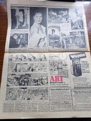 Hürriyet Gazetesi - Turkish Newspaper - 9 Mart 1955 - iki Rus casusu Ivan Adamidi ile Nikolay Antonof sabaha karşı 2.30'da Erzurum'da idam edildi - Londra büyükelçimiz Hikmet Baydur'un cenazesi Fotoğrafı - kadınları koruma derneği faaliyette genç bir kadını sokaktan kurtarıp himayelerini aldılar fotoğraf - Türklüğü tahkir iddiası ile Tevkif edilen doktor Horhoroni - Hıfzı Oğuz Nihat Erimi yeniden sözle düello'ya davet etti - Celal Bayar'ın Bağdat'ta 4. Günü - İzmir'de NATO karargahında çıkan yangın - grip medeniyeti tehdit ediyor - dünya gazeteleri ne diyor - Aşk arzusu çizen Faruk Geç - yetim yavrular filmi başrolde Eşref Kolaç Muhterem Nur İnci ve Taksim sinemasında - avare filmi Çemberlitaş ve yeni sinemada - kardeş kurşunu filmi başrolde Ayhan Işık Turan Seyfioğlu ferah sinemasında - Yunan aşk ilahesi Afrodit'i canlandıran Hilary Firmin Fotoğrafı - seyyar sirklerin kış çalışması Fotoğrafı - İstanbul Ankara Radyosu Programı - Gökler Hakimi Gordon karikatür - Fatoş karikatür