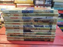 EMPRESYONİSTLER / VAN GOGH-CEZANNE-MONET-MANET-LAUTREC-PİCASSO-SEURAT-REDON-DEGAS-SISLEY-GAUGUIN-RENOIR-(12 KİTAP, CİLTLİ)