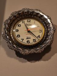 Efsane Alman Velis Duvar Saati. Metal Kasa