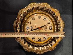 Efsane Alman Velis Duvar Saati. Metal Kasa