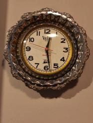 Efsane Alman Velis Duvar Saati. Metal Kasa