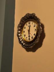 Efsane Alman Velis Duvar Saati. Metal Kasa