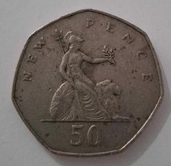 LOT.15 » BİRLEŞİK KRALLIK 50 PENCE 1976