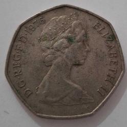BİRLEŞİK KRALLIK 50 PENCE 1976