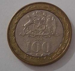 2014 ŞİLİ 100 PESO