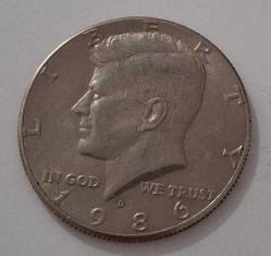 LOT.2 » 1986 KENNEDY HALF DOLAR