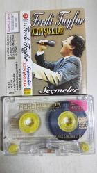 FERDİ TAYFUR ALTIN ŞARKILAR SEÇMELER ÇEŞME CAM BASKI