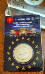 2023 Göreve Başlama Töreni Hatıra Parası 3'lü Set..