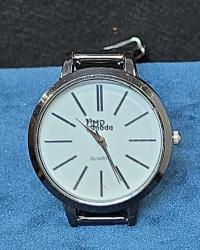 MD MODA Marka Quartz Paslanmaz Çelik Hasır Kayışlı Kadın Kol Saati, Çalışır Durumda