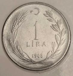 1 LİRA 1968