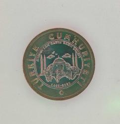 1 tl Ayasofya hatıra para koleksiyon