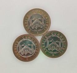 1 tl gazilik ünvanı hatıra para koleksiyon Ayasofya çanakkale hatıra lotlar