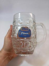 1 lt Efes Pilsen kulplu bardak Koleksiyon Dekorluk kullanımlık  Eskilerden