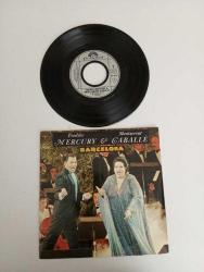 Freddie Mercury & Montserrat Caballé – Barcelona '' Queen '' 1987 Fransa Baskı 45lik Plak