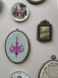 LOT.1 » Antika İtalyan İpek Tablo