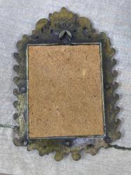 Antika İtalyan İpek Tablo