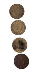 1961-62-63 pirinç 1963 bronz 1 kuruş lotu