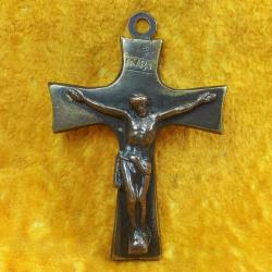 ANTİKA SOUVENIR NAZARETH HAND MADE IN ISRAEL BRONZ HAÇ