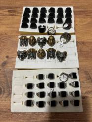 ÇELİK YÜZÜKLER 52 Adet toplu olarak satılık