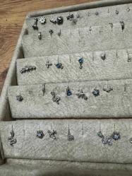 Çeşit çeşit mini çelik küpeler 48 Adet Toplu olarak satılık