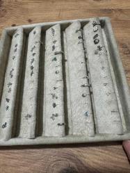 Çeşit çeşit mini çelik küpeler 48 Adet Toplu olarak satılık