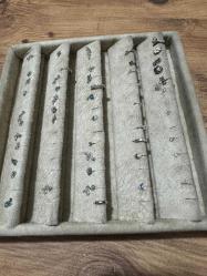 Çeşit çeşit mini çelik küpeler 48 Adet Toplu olarak satılık