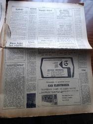 Ankara Gazetesi - Turkish Newspaper - 9 Eylül 1976 - Günün meselesi Türklere karşı sinir harbi - Yeşilköy havalimanını hamam böcekleri işgal etmiş - köpeğin doğum günü partisi yazan Aysun Devrilmez - Karaköy meydanı'na yeni trafik tatbik edilecek - sağ sol çatışmaları yeniden başladı gündüzköy ortaokulu müdürü Mustafa Çelik sabaha karşı kurşunlandı - Alman kızları Türk erkekleri için kuyrukta Fotoğrafı - anıtlaşan yapılarımız Küçük Ayasofya Camii yazan Aysel Okan - Duru Turizm - Elitur Turizm - Taşlık gazinosunda Nigar Uluerer İzzet Günay Nükhet Duru Ahmet Sezgin - dostlar gazinosu'nda Sevgi Akın Ali Han Gönül Önder - Luna Parkta Neşe Karaböcek Gökben İzzet Altınmeşe Ayhan Işık - sevimli Frankenstein Tan sinemasında - Seninle İlk defa filmi kent sinemasında - Batsın Bu Dünya filmi Hakan sinemasında  - TRT radyo programı - ayrılık türküsü şiiri Yazan İsmet K. Bayburt - Şevket Bulut'un hikayeleri üzerine yazan Hasan Şahmaranoğlu - Saksı ve çiçek şiiri yazan Muzaffer Demircioğlu