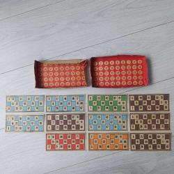 Vintage...  12 Adet Tombala Kartı ve Kutusu