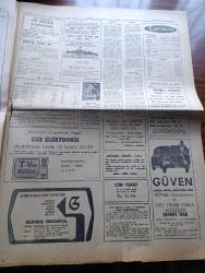 Ankara Gazetesi - Turkish Newspaper - 26 Ağustos 1976 - günün meselesi huzursuzluk denizi - Richard Burton bir mankenle evlendi fotoğraf - Süleyman Demirel Birlik olmaya mecburuz dedi fotoğraf - işten çıkarılan işçi Mehmet Vural patronunu öldürdü - İzmir fuarını 6 günde 548 bin kişi gezdi - bebek belediye gazinosunda Hamiyet Yüceses Öztürk Serengil Feri Cansel Ayten Alpman - Lido'da Bülent Oral Parazitler Sevda Seren - Gar Gazinosu'nda Zeki Müren Mine Mutlu ve Edip Akbayram - Seks ve cinayet - Türkiye İş Bankası - Cemo filmi Yıldız sinemasında - Dağlar kızı Reyhan filmi renk sinemasında - süt kardeşler filmi Reks sinemasında - TRT radyo programı - Saatçi Şükrü Ülgen - Rumlar Kolombo'da yenilgiye uğradı - KTFD Başbakan yardımcısı ve Dışişleri Bakanı Vedat Çelik alınan karar Kıbrıs Türk toplumunun aleyhine değildir dedi - Kıbrıs şiirlerinden seçmeler şehitlerimiz şiiri - Girne Dorona Otel - Lefkoşe açık hava aile gazinosu - Kıbrıs yemekleri - Alasya lokantası - Özsoy gazinosu