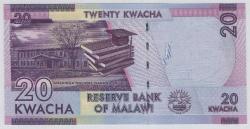 Malavi 2020 Yılı 20 Kwacha ÇİL