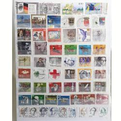 LOT.3 » Almanya 56 Adet Karışık Pul - Kartelada