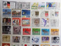 Almanya 56 Adet Karışık Pul - Kartelada