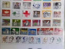 Almanya 56 Adet Karışık Pul - Kartelada