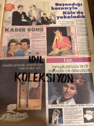 HAFTA SONU DERGİ - GAZETESİ DOĞUM GÜNÜ HEDİYESİ (TURKİSH MAGAZINE - NEWSPAPER) - TAM TAKIM 12 SAYFADIR - 11 MAYIS 1984 - Sayı:20 - Yaprak, evliliği düşünmüyor-Tarık Akan-Orhan Topçuoğlu-Cihan Ünal-Nazan Şoray-Türkan Şoray-Meliha Şoray-Gökben-Gönül Akkor-Kaya Mutlu-Mehmet Ali Erbil-Tayfun Akçay-Polat Tezel-Vahdet Vural-Ayla Vural-Hayko ve Yıldız Arhan-Muhsine Erbil-Elvan Sevil-Recep Kaymak-Cüneyt Sevil-İlhan İrem-Fuat Güner-Engin Evin-Nusret Ersöz-Behiye Aksoy-Fahrettin Aslan-Cüneyt Arkın-Suna Yıldızoğlu-İbrahim Tatlıses-Ahu Tuğba-Hale Soygazi-Celal Erçıkan-Hülya Sözer-Sezen Aksu-İlham Gencer-Emel Sayın-Hüseyin Peyda-Metin Eyinç-Kaya Mutlu-Gündüz Uysal-Engin evin-Necla Gercer-Ayten Alpman-Kaya Mutlu-Aydın Ulusan-Mehmet Kunt-Erman ve Ersan Feray-Günseli Başar-Feriha ve Osman Göksu-Ayetullah Sümer-Jale Eralp-Fikret Aytaç-Betül Arkın-Feyyaz Işıl-