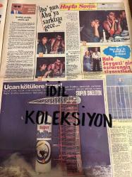 HAFTA SONU DERGİ - GAZETESİ DOĞUM GÜNÜ HEDİYESİ (TURKİSH MAGAZINE - NEWSPAPER) - TAM TAKIM 12 SAYFADIR - 11 MAYIS 1984 - Sayı:20 - Yaprak, evliliği düşünmüyor-Tarık Akan-Orhan Topçuoğlu-Cihan Ünal-Nazan Şoray-Türkan Şoray-Meliha Şoray-Gökben-Gönül Akkor-Kaya Mutlu-Mehmet Ali Erbil-Tayfun Akçay-Polat Tezel-Vahdet Vural-Ayla Vural-Hayko ve Yıldız Arhan-Muhsine Erbil-Elvan Sevil-Recep Kaymak-Cüneyt Sevil-İlhan İrem-Fuat Güner-Engin Evin-Nusret Ersöz-Behiye Aksoy-Fahrettin Aslan-Cüneyt Arkın-Suna Yıldızoğlu-İbrahim Tatlıses-Ahu Tuğba-Hale Soygazi-Celal Erçıkan-Hülya Sözer-Sezen Aksu-İlham Gencer-Emel Sayın-Hüseyin Peyda-Metin Eyinç-Kaya Mutlu-Gündüz Uysal-Engin evin-Necla Gercer-Ayten Alpman-Kaya Mutlu-Aydın Ulusan-Mehmet Kunt-Erman ve Ersan Feray-Günseli Başar-Feriha ve Osman Göksu-Ayetullah Sümer-Jale Eralp-Fikret Aytaç-Betül Arkın-Feyyaz Işıl-