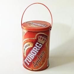 LOT.7 » Tuborg Amber Büyük Boy Boş Teneke Kutu