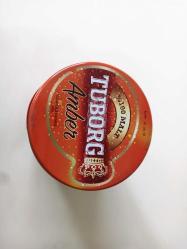 Tuborg Amber Büyük Boy Boş Teneke Kutu