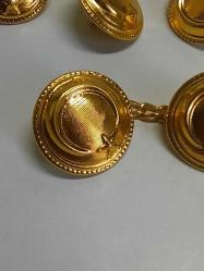 Kara Kuvvetleri Komutanlığı K.K.K 8 Adet Askeri Kol Düğmesi Aksoy - 2007