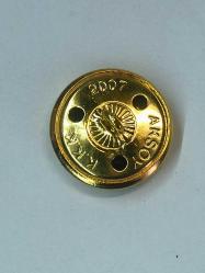 Kara Kuvvetleri Komutanlığı K.K.K 8 Adet Askeri Kol Düğmesi Aksoy - 2007