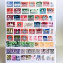 LOT.12 » Almanya 71 Adet Karışık Pul - Kartelada