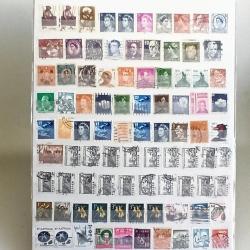 LOT.19 » Karışık 89 Adet Yabancı Pul - Kartelada