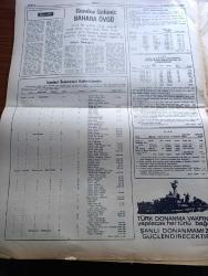 Ankara Gazetesi - Turkish Newspaper - 21 Ağustos 1976 - günün meselesi Ankara Atina gerginliği artıyor - sinemada seks furyası - sinema televizyon rekabeti - Süleyman Demirel mücadelemiz her şoförün arabası olsun mücadelesidir - Yunan hücum botu Hora'yı dürbünle izleyebiliyor - Adalet Partisi ilk Kongresi yarın başlıyor - turizm şirketleri - bebek belediye gazinosunda Hamiyet Yüceses Öztürk Serengil Feri Cansel Ayten Alpman - Gar gazinosunda Zeki Müren Mine Mutlu Edip Akbayram Ajda Pekkan Pakize Suda - Taşlık gazinosunda Gönül Yazar Ahmet Özhan Müjdat Gezen Seyyal Taner - televizyonda bugün - Kara Şahin filmi başrolde Behçet Nacar Güneş sinemasında - bakır delikanlı filmi fitaş sinemasında - Şişli Beşiktaş Kadıköy sinema programı - Gündüz Gölünü bahara övgü yazan Nüvit Özdoğru - Rauf Denktaş Kıbrıslı Türkler artık Rum yönetiminde yaşamayacak dedi - Kıbrıs'ta eğlence yerleri - Kıbrıs yemekleri - Kıbrıs'ta konaklama yerleri - Libya kıbrıs'taki Türkleri destekliyor - Oğuzhan Asiltürk