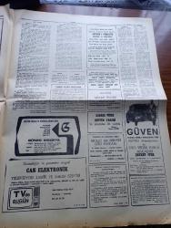 Ankara Gazetesi - Turkish Newspaper - 18 Ağustos 1976 - günün meselesi İran ve Amerika silah ticareti - şarap fıçlarından yapılan evler fotoğraf - Cumhurbaşkanı Fahri Korutürk başkanlığında Güvenlik kurulu Dün toplandı fotoğraf - Hora Sismik gemisi görevine hazır - Bu yıl 75 bin ton işlenmiş tütün ihraç edilecek - benzin sıkıntısı bitiyor - Gar gazinosunda Zeki Müren Mine Mutlu Edip Akbayram Ajda Pekkan Pakize Suda - Caddebostan Harlem Tanju Okan Tülay Tansu Saadet Sun - Taşlık gazinosunda Gönül Yazar Ahmet Özhan Seyyal Taner Müjdat Gezen - malın gözü filmi başrolde Arzu Okay Rüya sinemasında - hababam taburu filmi başrolde Müjdat Gezen Hakan sinemasında - reis'in kızı filmi başrolde Gülşen Bubikoğlu renk sinemasında - TRT radyo programı - Hayal şiiri yazan Necip Fazıl Kısakürek - parıltı şiiri ya sen Ahmet Haşim - kültür politikasında ana görüş ve temel fikirler yazan Cahit Okurer - Makarios ABD'nin politikası değişecek dedi - Kıbrıs şiiri yazan Aydın Salahi - Lefkoşa'da Rumca dergi